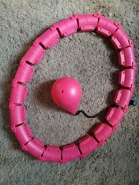 Smart Weighted Hula Hoop - Hot Pink